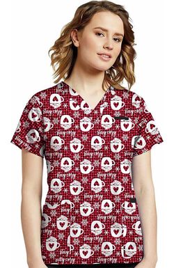 Details about / STARZ NWT WOMEN/'S V-NECK MEDICAL HOSPITAL UNIFORM NURSING SCRUB TOP PRINTS